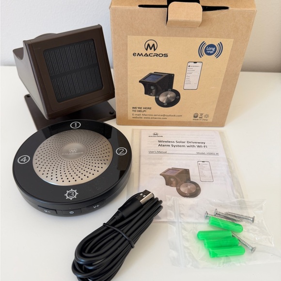 MARCS Wireless Solar Driveway Alarm System - Black and Silver - Picture 5 of 7